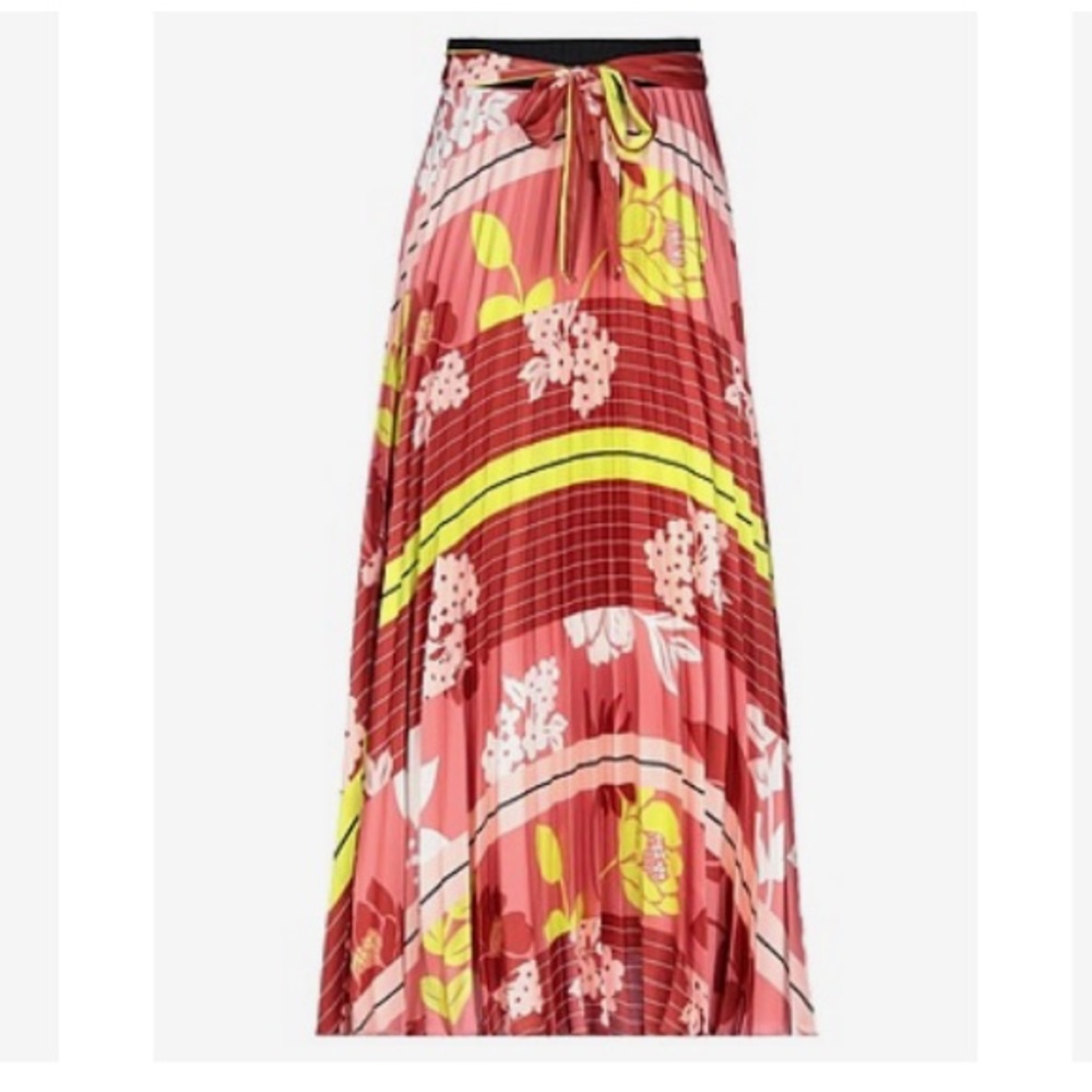Beatrice b designer maxi skirt. Tropical print. US size 8.